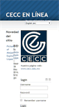 Mobile Screenshot of moodle.cecc.edu.mx